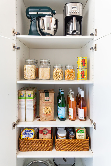 Modern organized kitchen