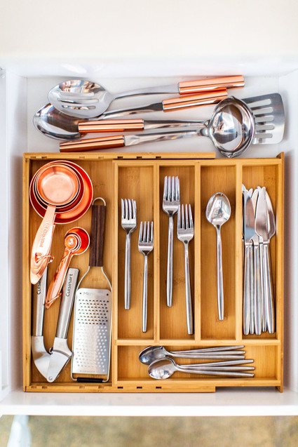 Modern organized kitchen