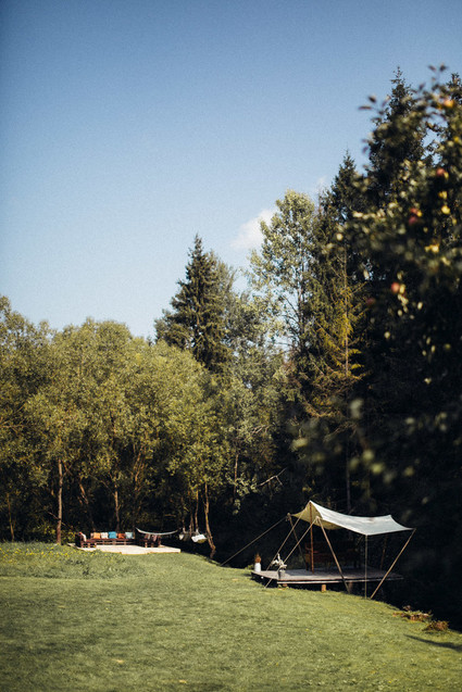 Summer barn wedding