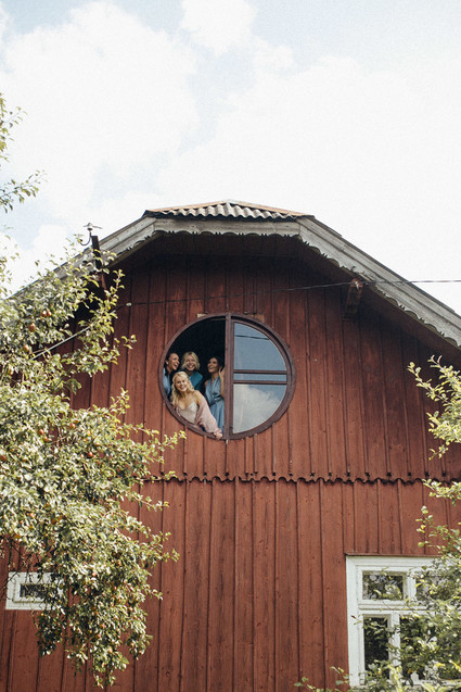Summer barn wedding