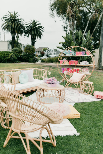 Rainbow pastel twin birthday party