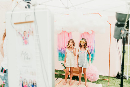 Rainbow pastel twin birthday party