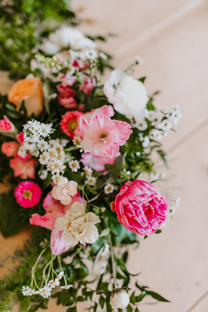 Spring wedding flowers