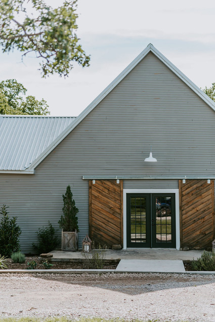 Rustic wedding venue