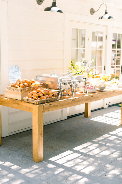 Blue + yellow celestial themed baby shower