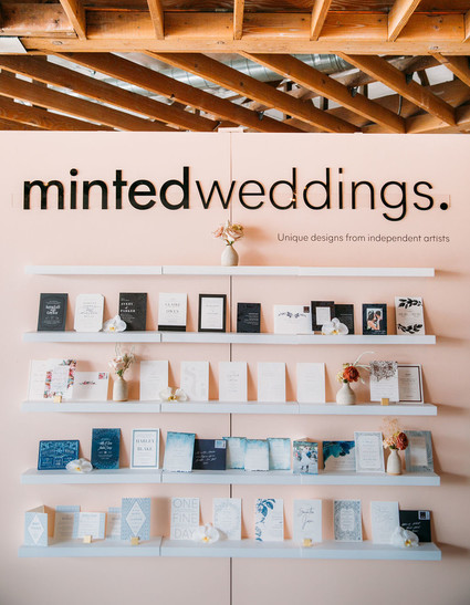 Minted wedding stationery