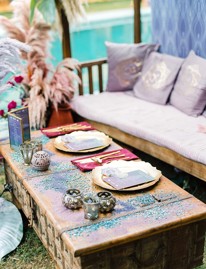 Bohemian Indian wedding Inspiration