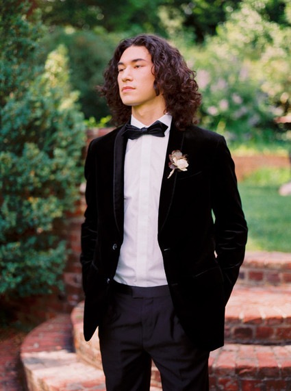 Formal groom's fashion