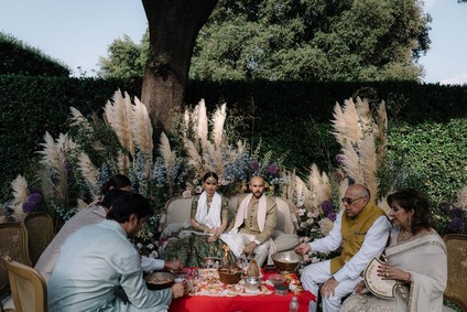 Modern Hindu wedding