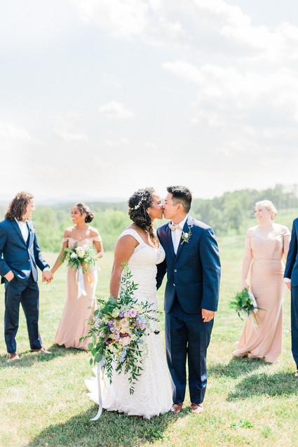 Romantic, rustic DC wedding