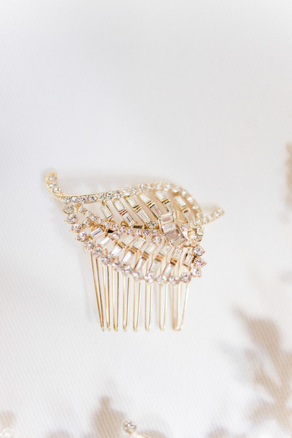 Bridal hair comb