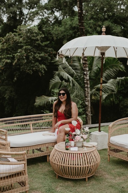 Boho Bali wedding