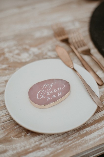 Wedding calligraphy
