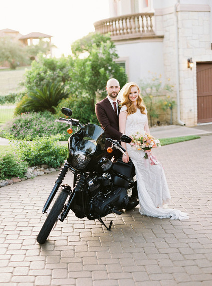 Summer lake wedding in Austin