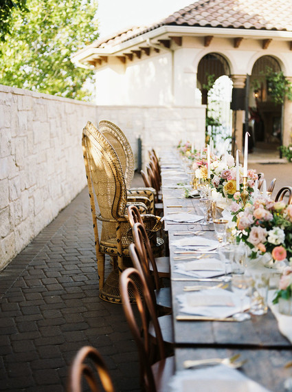 Summer tablescape idea