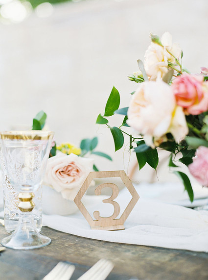 Cute table numbers Inspiration