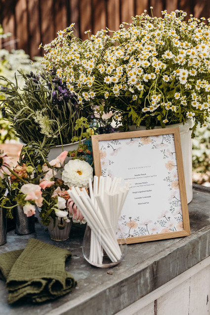 Flower market baby shower for Paige of Midland Shop