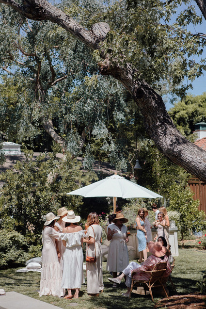 Flower market baby shower for Paige of Midland Shop