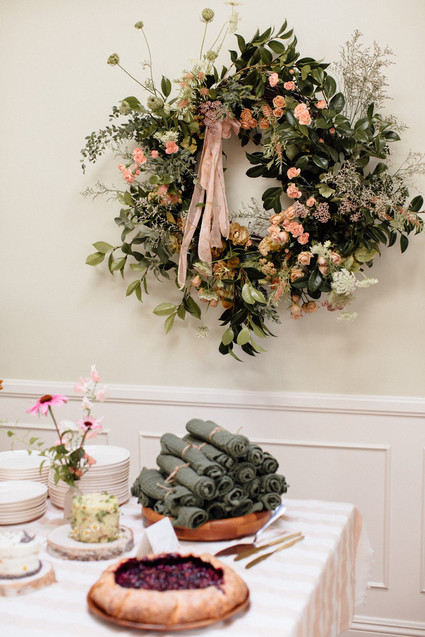 Flower market baby shower for Paige of Midland Shop