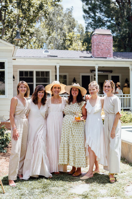 Flower market baby shower for Paige of Midland Shop