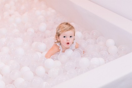 Modern kids ball pit