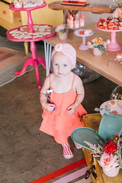 Colorful modern kids party Inspiration