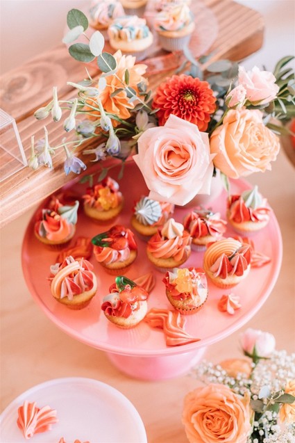 Modern birthday cake