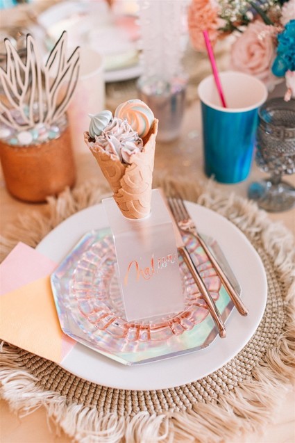 Colorful modern kids party Inspiration