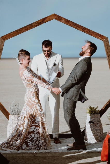 A unique adventurous glamping wedding at Black Rock