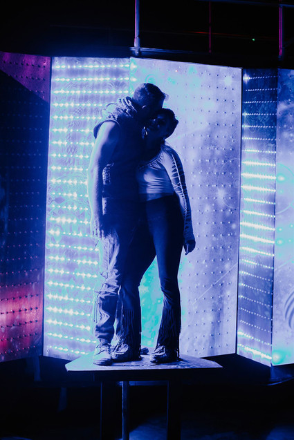 A unique adventurous glamping wedding at Black Rock