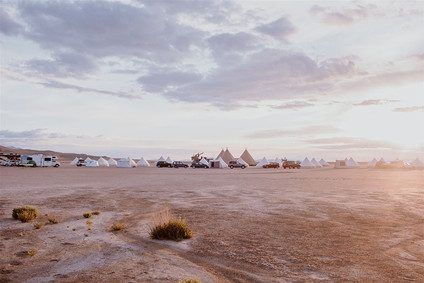 A unique adventurous glamping wedding at Black Rock