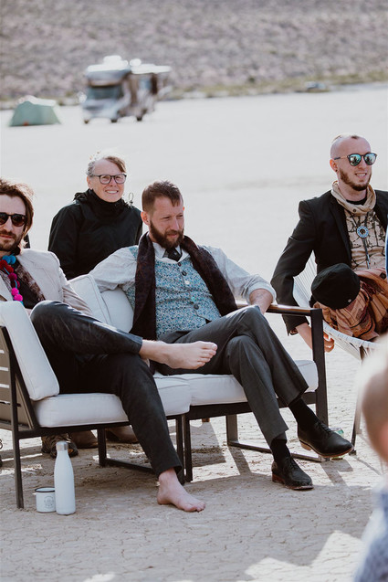 A unique adventurous glamping wedding at Black Rock