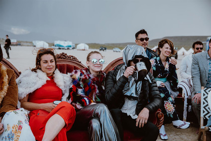 A unique adventurous glamping wedding at Black Rock