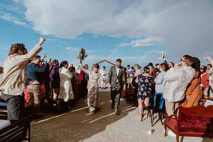 A unique adventurous glamping wedding at Black Rock