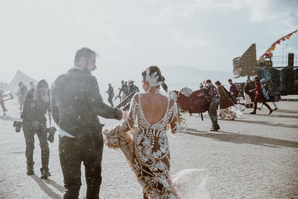 A unique adventurous glamping wedding at Black Rock