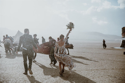 A unique adventurous glamping wedding at Black Rock