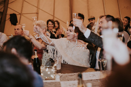 A unique adventurous glamping wedding at Black Rock