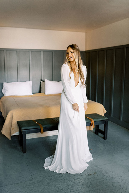 Reformation wedding dress