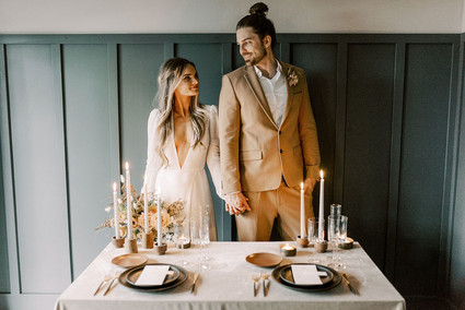 Minimal fall wedding ideas