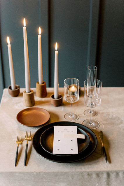 Fall place setting Inspiration