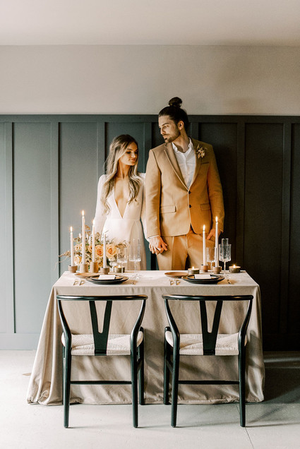 Minimal fall wedding ideas