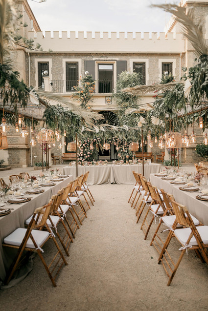 Elegant wedding in Spain
