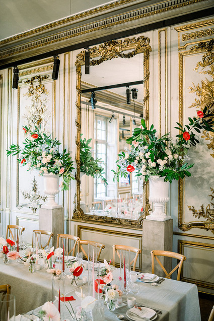 Elegant Parisian tablescape Inspiration
