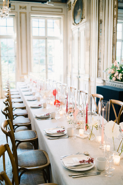 Elegant Parisian tablescape