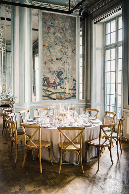 Elegant Parisian tablescape
