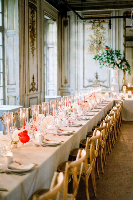 Elegant Parisian tablescape