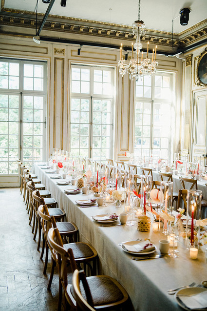 Elegant Parisian tablescape