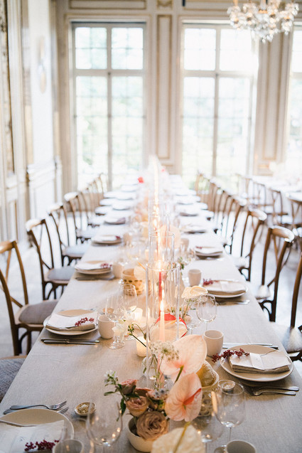 Elegant Parisian tablescape
