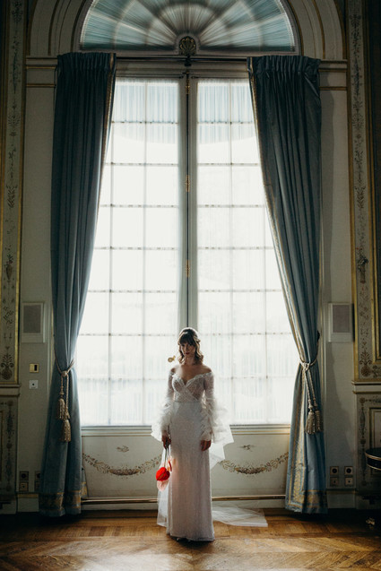 Elegant Paris destination wedding at a historic venue