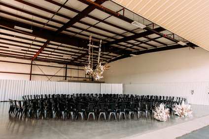 Circle ceremony chairs Inspiration